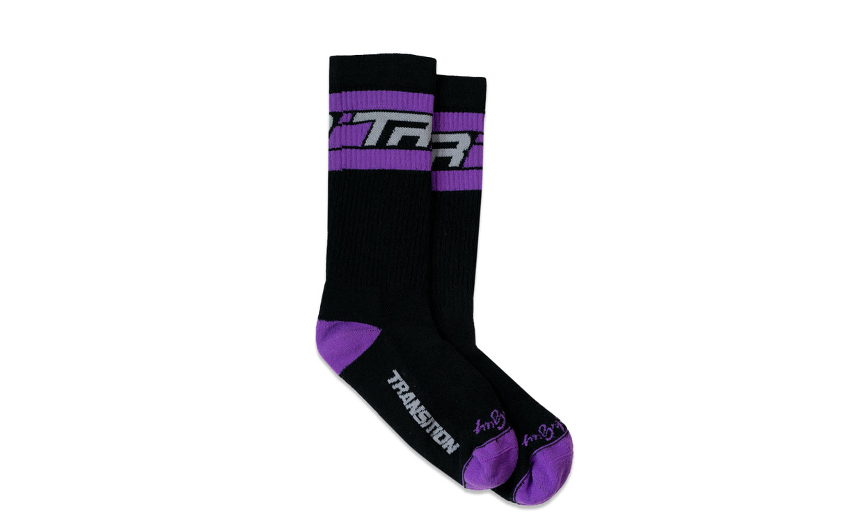 Calcetín Transition Drift Wool Sock (Deep Purple)