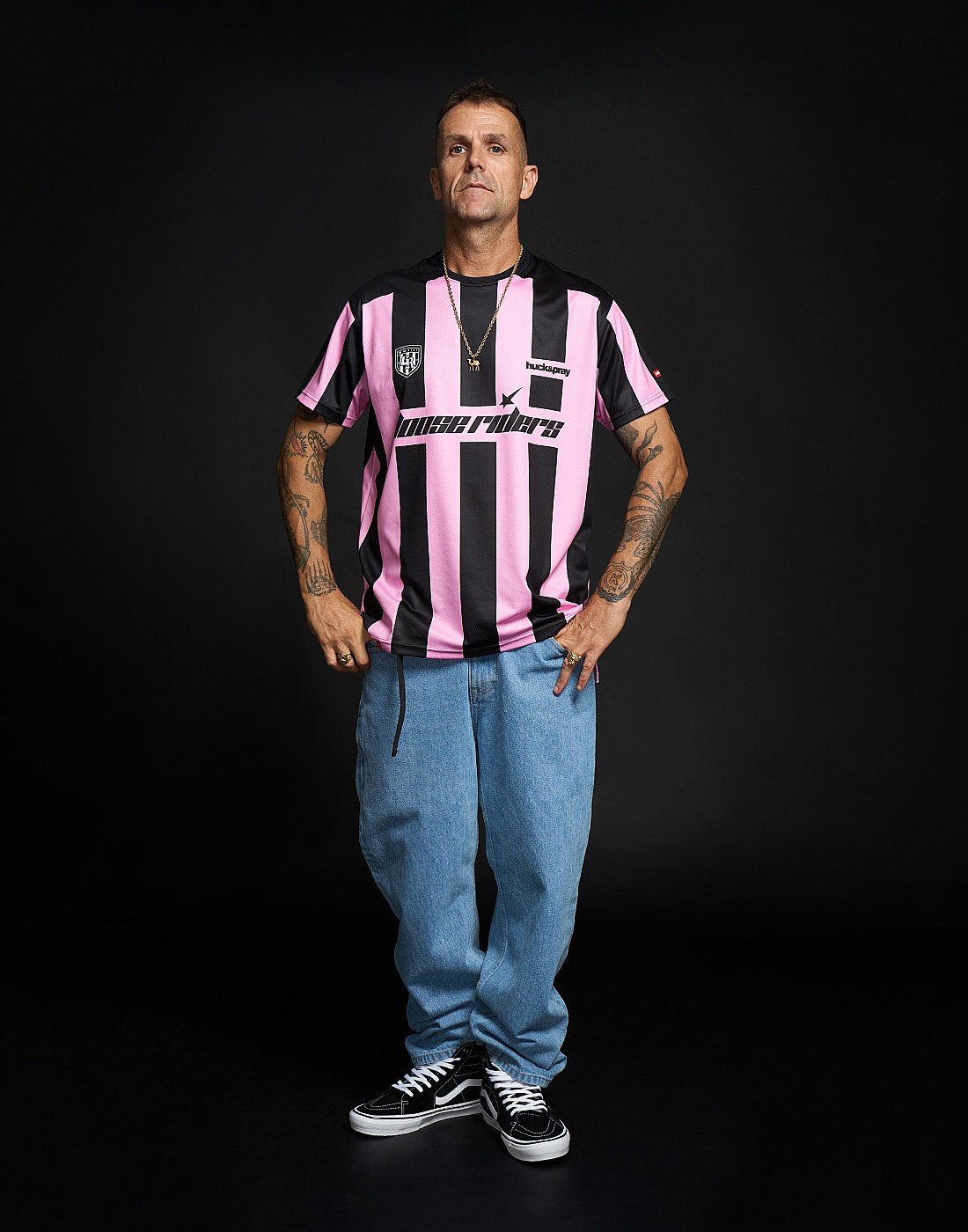 Polera Derby Pink Loose Riders