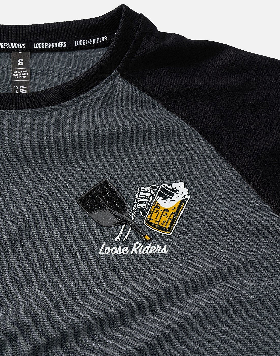 Polera Dirt Sweats & Beers Loose Riders