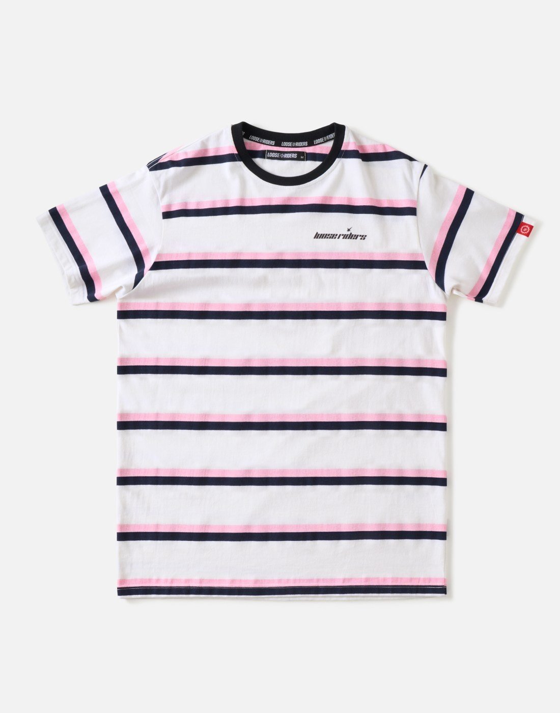 Polera Austin White Loose Riders