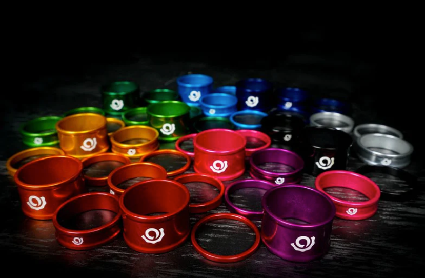 Espaciador Industry Nine Alloy 5 mm Rojo (uni)