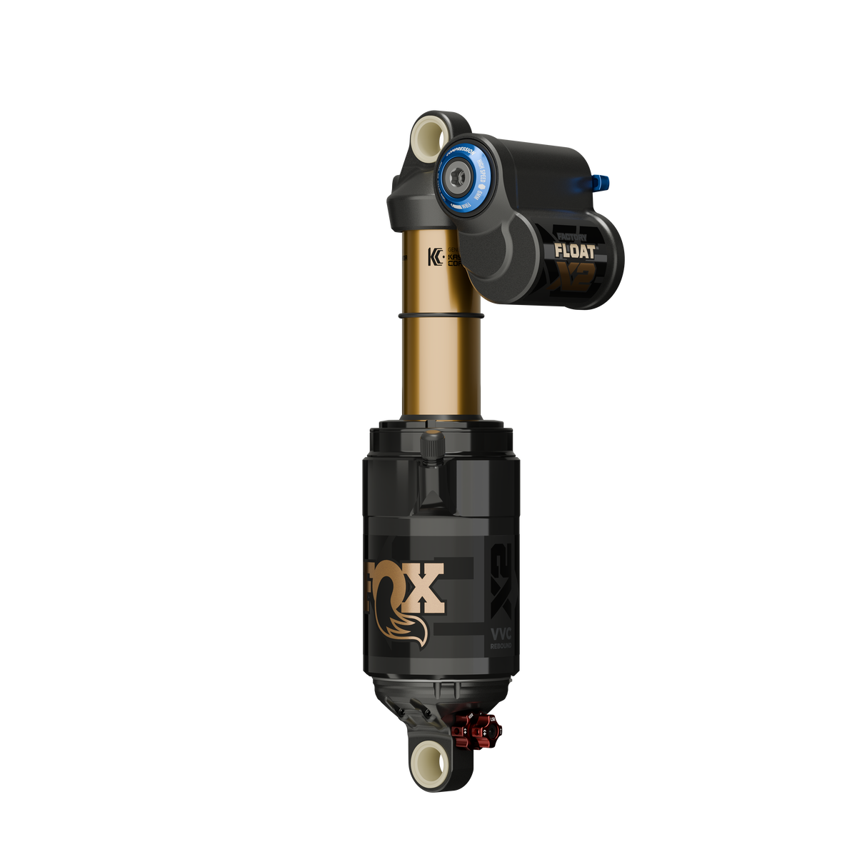 Shock Fox Float X2 2026 FS Neutral Logo 205X60 2pos-AdJ Trunnion