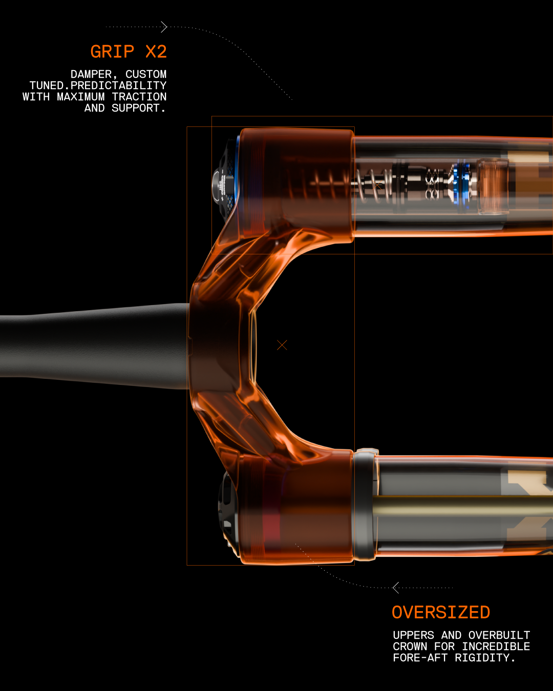 Horquilla Fox Podium 2026 Factory 29" 170mm Grip X2 58HT 44mm Rake