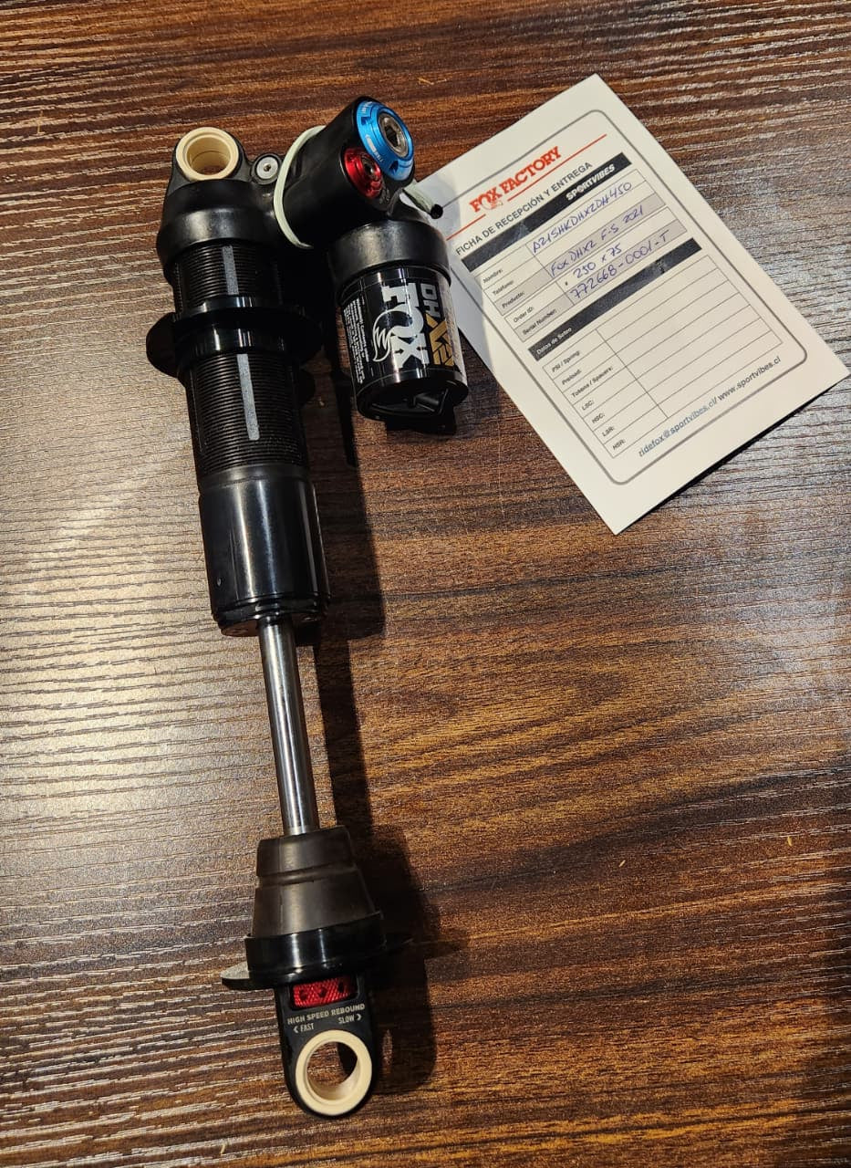SHOCK 2021 FOX DHX2 FACTORY 250X75