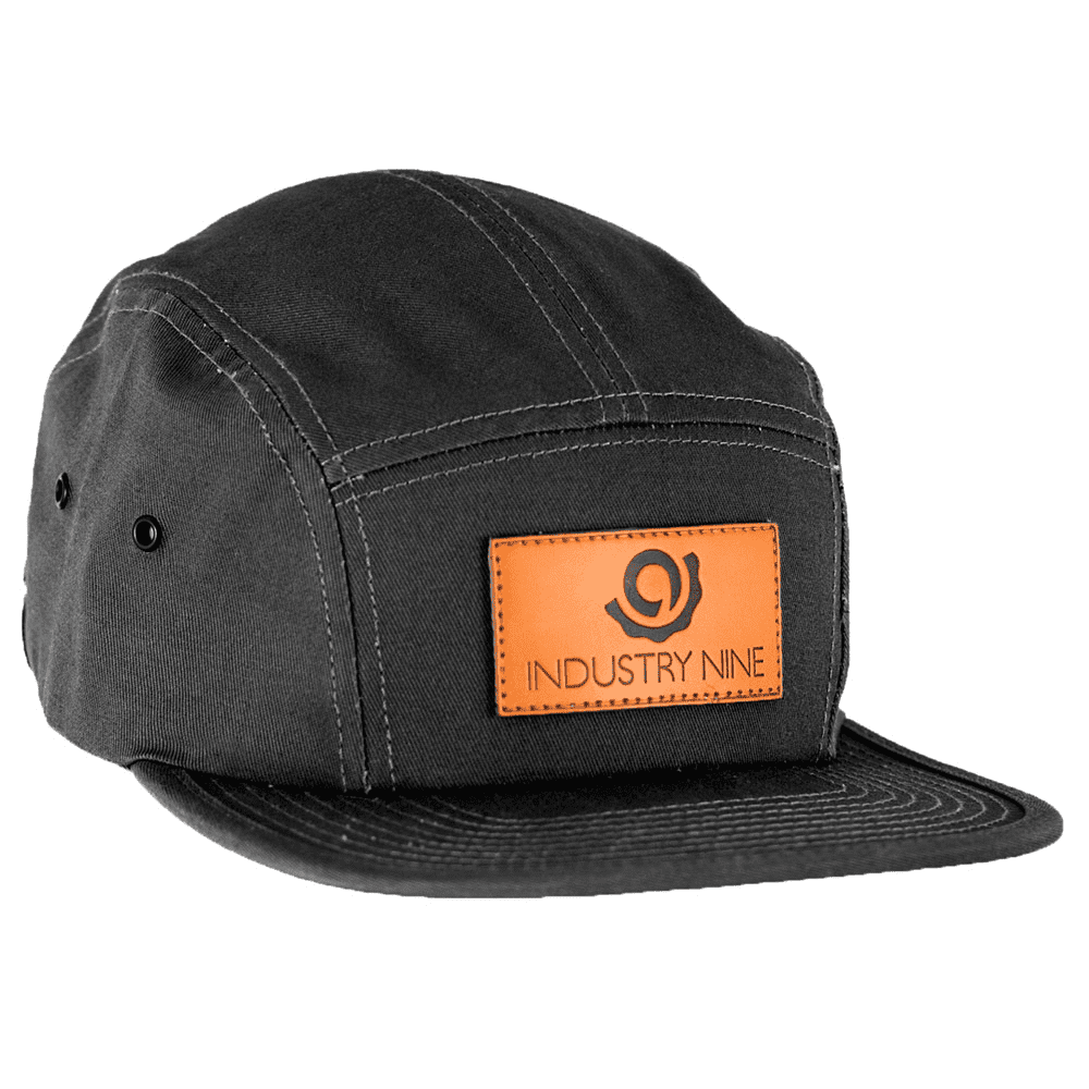Gorro Industry Nine 5 Panel Black/Parche