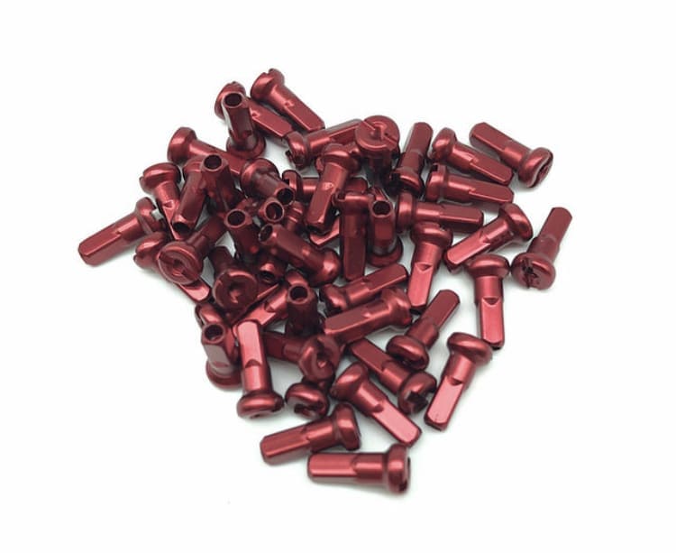 Nipple Pillar Alum 14G X 12Mm Rojo