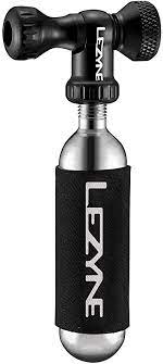 Cabezal Dispensador Co2 Lezyne Black + Co2