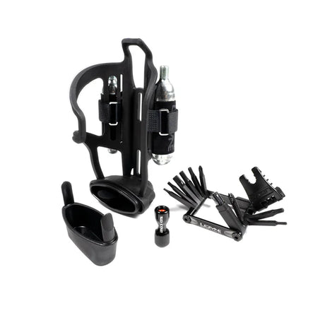 Kit Lezyne Tubeless Cage Flow Storage Loaded Black