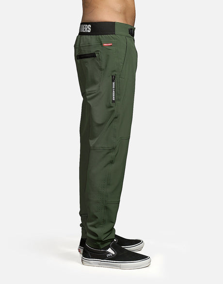 Pantalon Loose Riders Casual Olive