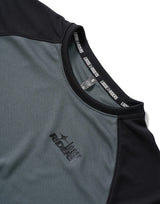 Polera Ess. Grey Black Loose Riders