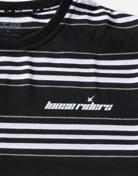Polera Austin Black Loose Riders