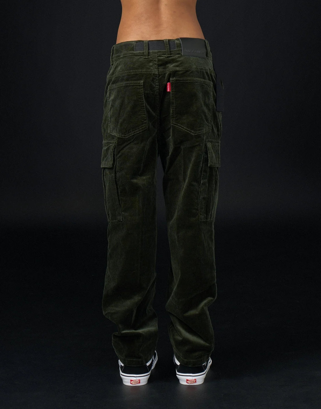 Pantalon Loose Rider District Courdoy Olive