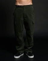 Pantalon Loose Rider District Courdoy Olive