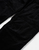 Pantalon District Corduroy Cargo black