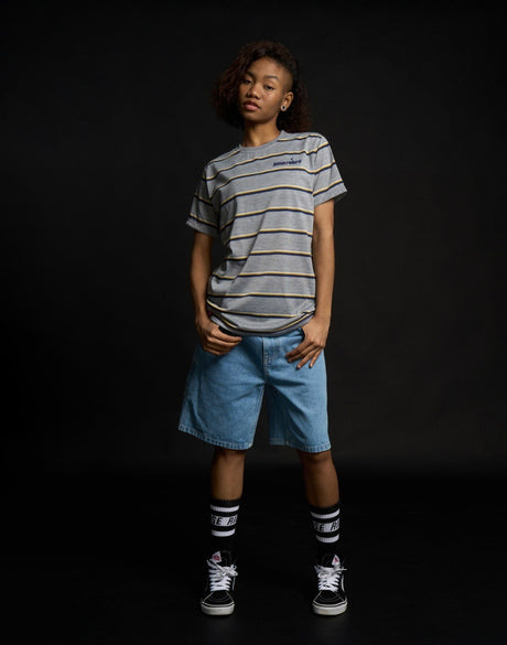 Polera Austin Grey Loose Riders