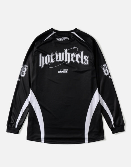 Polera Hot Wheels Jersey LS - Turbo 68 Black Loose Riders