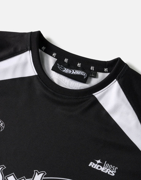 Polera Hot Wheels Jersey LS - Turbo 68 Black Loose Riders
