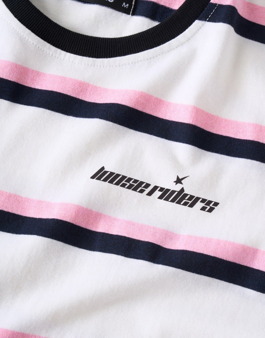 Polera Austin White Loose Riders