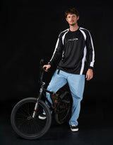 Jersey Fuse Black Loose Riders