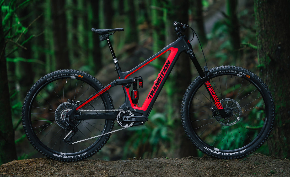 Bicicleta Transition Repeater Sram PT Carbon Bonefire Red