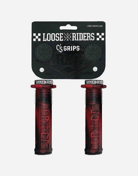 Puños C/S Red & Black Loose Riders