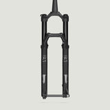 Marzocchi Bomber Z2 29" 120mm RAIL 2.0 Negro — vista frontal