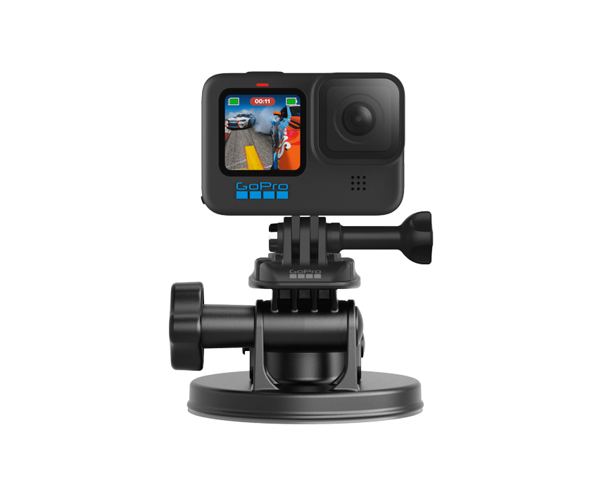 Soporte de cámara con ventosa