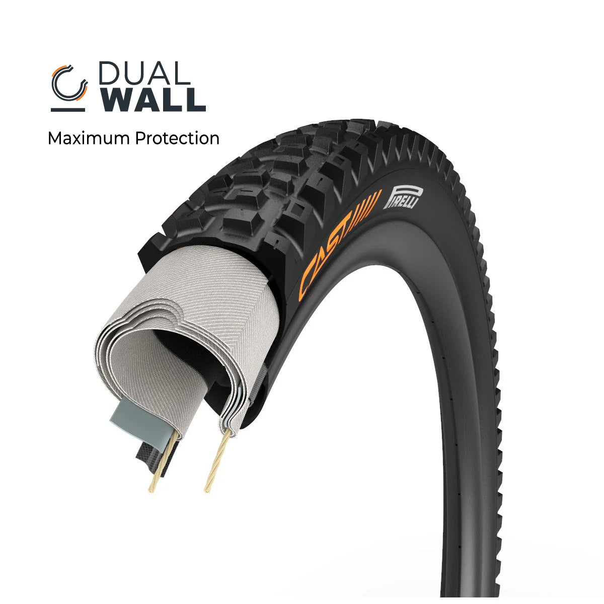 Neumático CAST Antagonist DH/Enduro 29x2.4 DualWall
