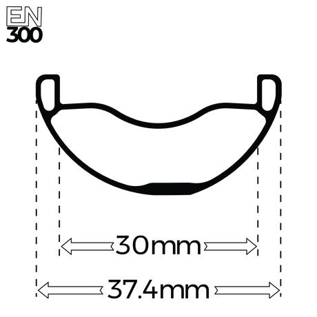 LLANTA ENDURO 300  27.5 32H (INDUSTRY NINE)