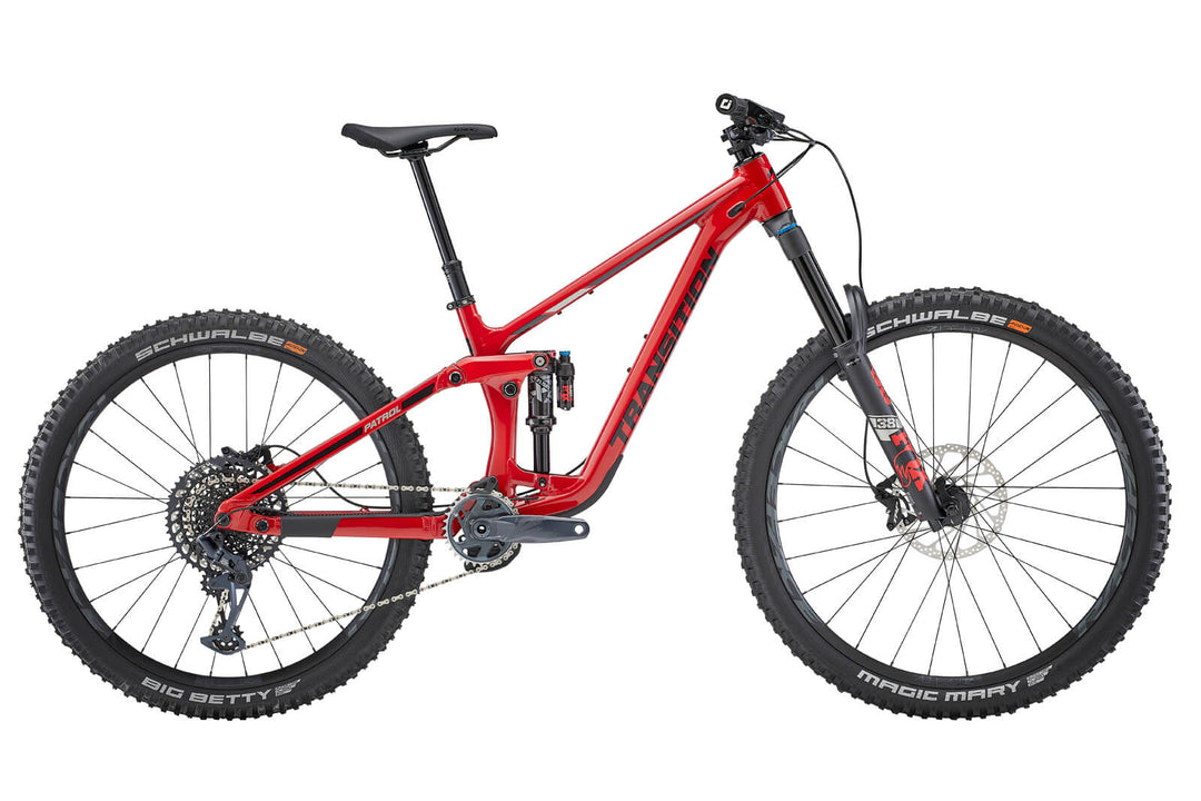 Bicicleta Transition Patrol Bonfire Red