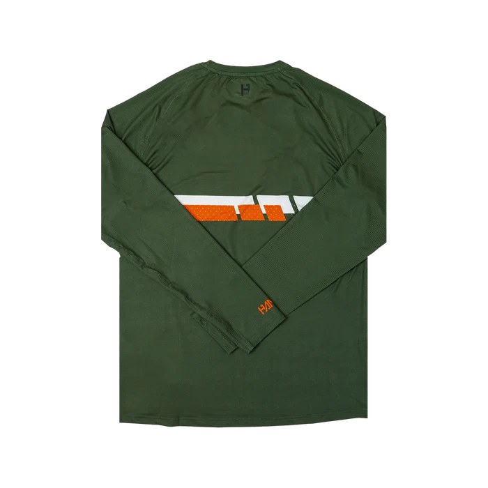 Tricota Long Sleeve PRO RACE OLIVE/ORANGE