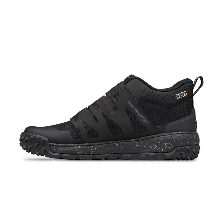 Zapatilla Ride Concepts Tallac Mid Clip BOA Men's-Black/Charcoal
