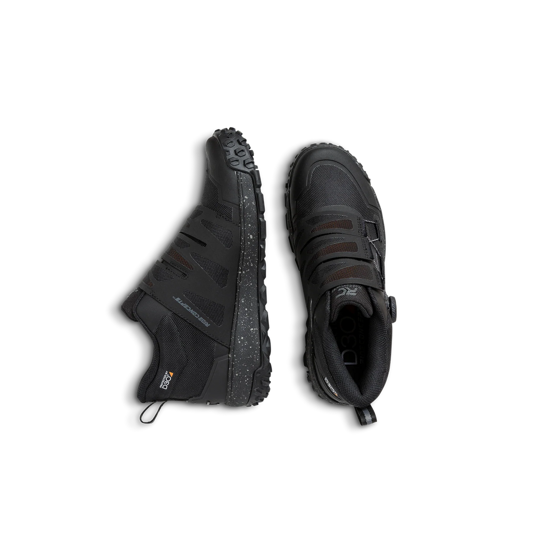 Zapatilla Ride Concepts Tallac Mid Clip BOA Men's-Black/Charcoal