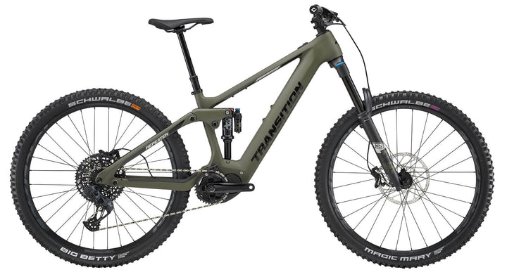 Bicicleta Transition Repeater EP8 Carbon  Mossy Green