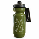 Botella Race Face Zombie Hands Verde Musgo