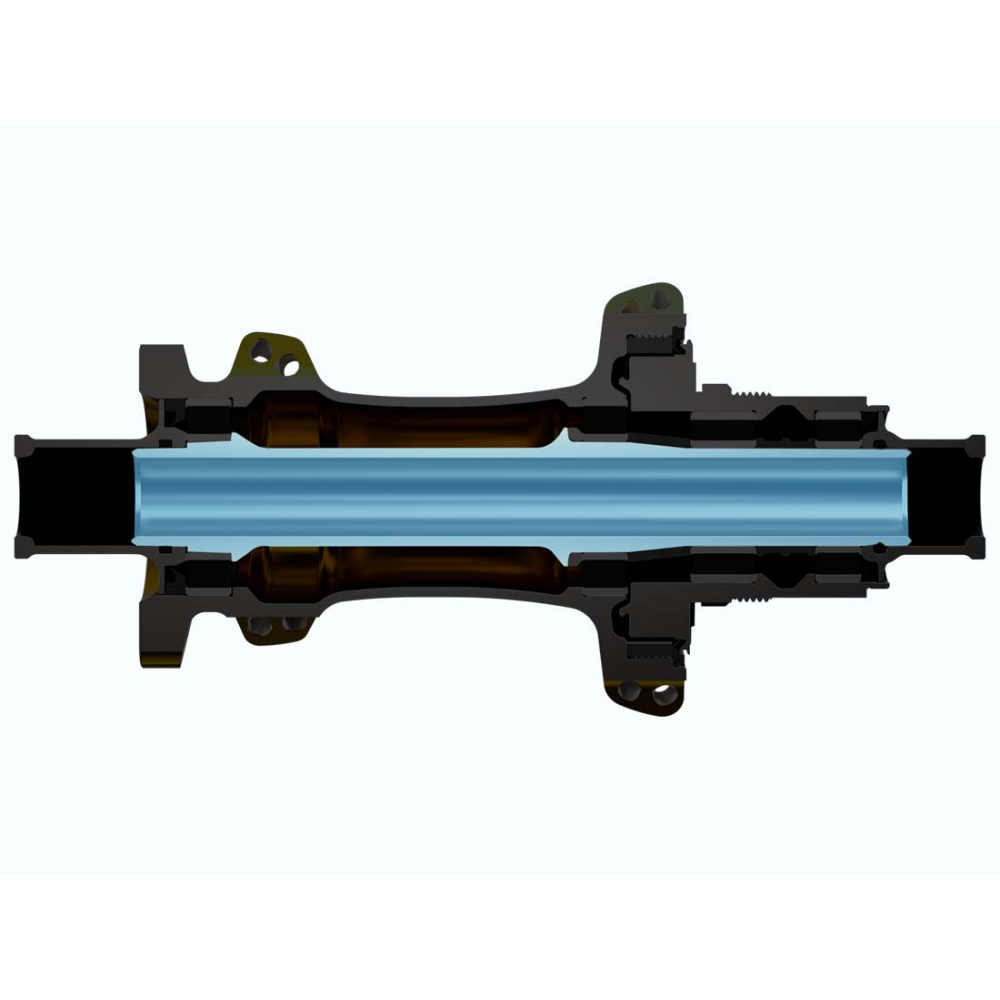 Maza Trasera Industry Nine Hydra2 32H 12X148 Orange