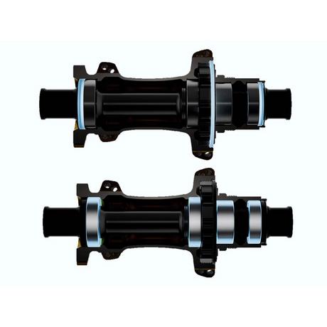 Maza Trasera Industry Nine Hydra2 32H 12X148 Silver