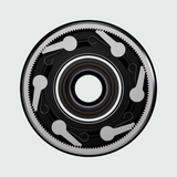 Maza Trasera Industry Nine Hydra2 32H 12X148 Orange