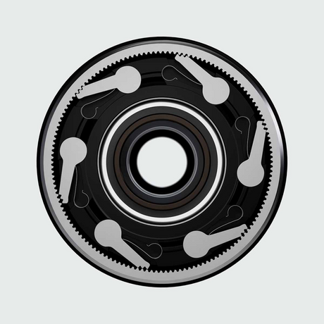 Maza Trasera Industry Nine Hydra2 32H 12X148 Silver