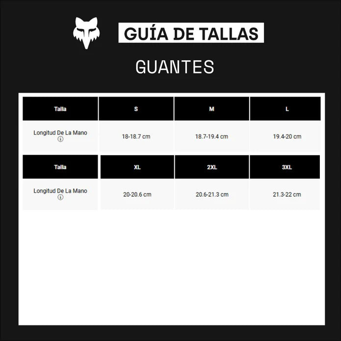 Guantes Fox Mtb Ranger BLK