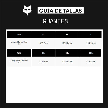 Guantes Fox Mtb Ranger BLK