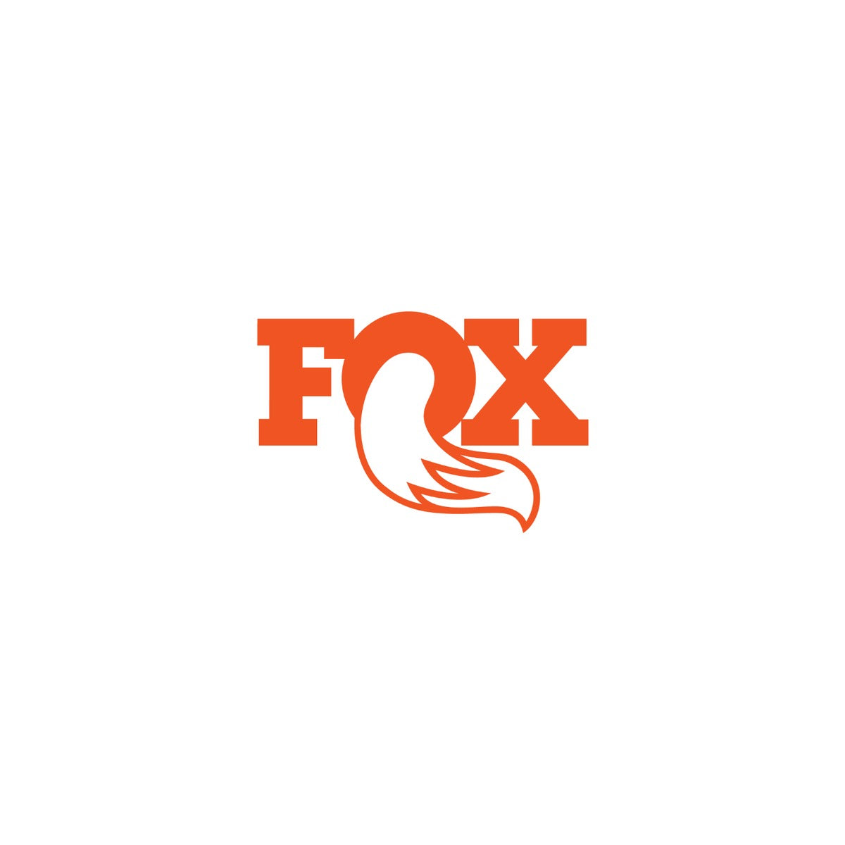Polera Fox Logo negro/naranja — imagen genérica