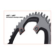 Corona Praxis Road eRing 46T 110BCD Narrow Wide (Rosca)
