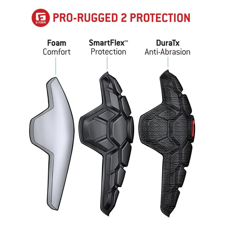 RODILLERA G-FORM PRO RUGGED BLACK