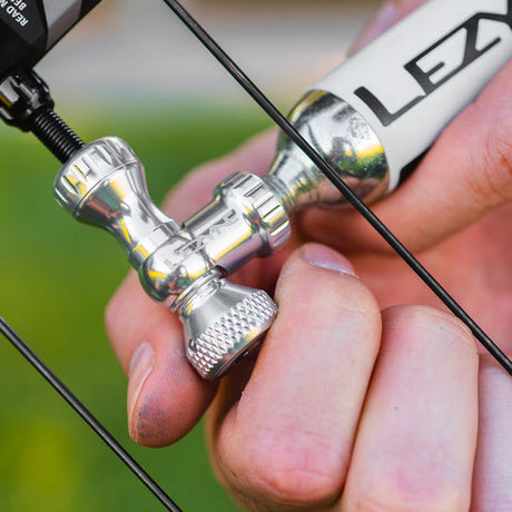 Cabezal Dispensador Co2 Lezyne Rojo