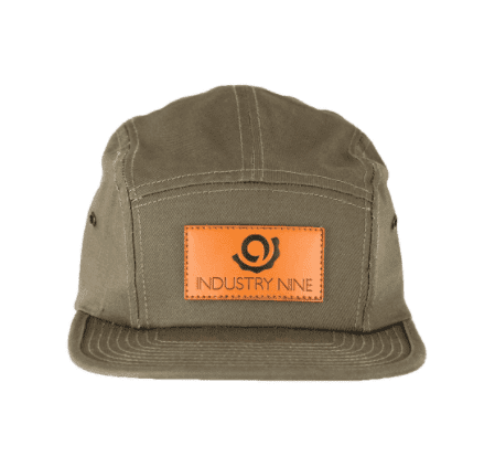 Gorro Industry Nine 5 Panel Green