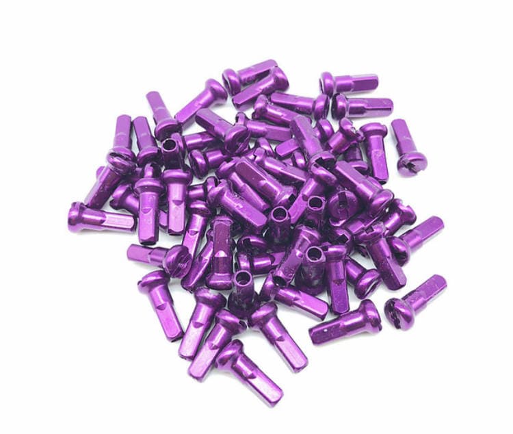 Nipple Pillar Alum 14G X 12Mm Morado