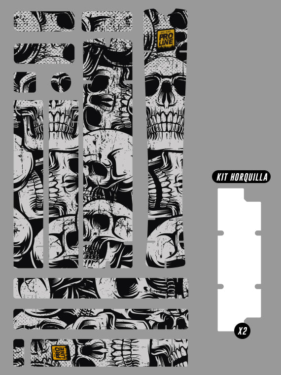 Proline Bike Guard Skull (Cuadro+Horquilla)