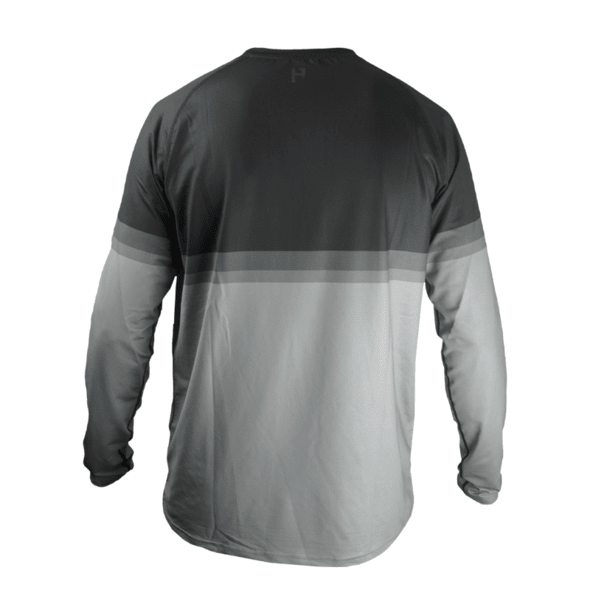 Tricota Long Sleeve Retro Grey Stripes