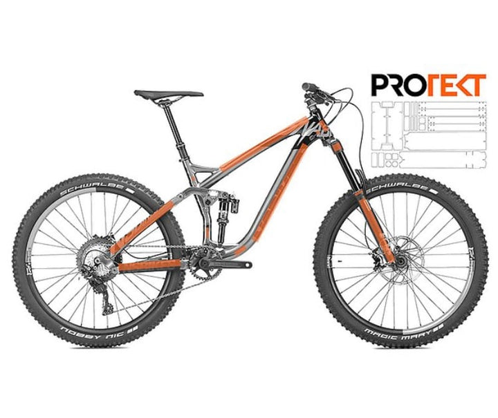 Kit Protector Bicicleta Protek Full Xl